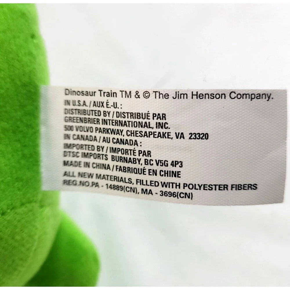 Dinosaur Train Don Pteranodon Pterodactyl Plush 5
